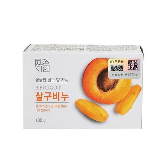 韩国吴琼花香皂自然美人黄杏香皂85g 商品图1