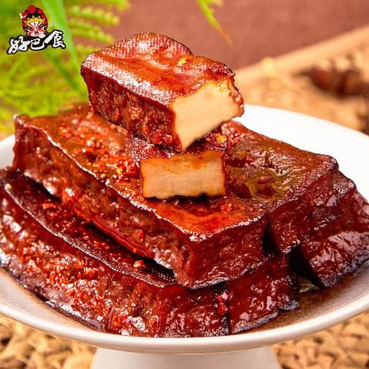 好巴食街边边豆腐干香辣味 80g/袋 商品图3