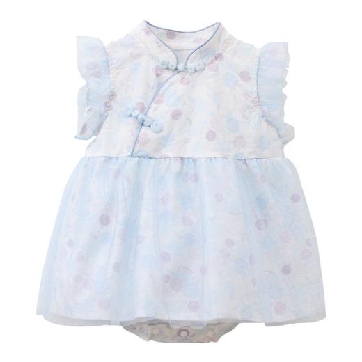 丽婴房-童衣类（春）I5连身装浅蓝（国风系列） 商品图3