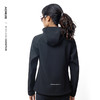 奥尼捷轻盈透气舒适运动加绒保暖修身女款连帽软壳夹克防风防泼水/FW6208 商品缩略图4