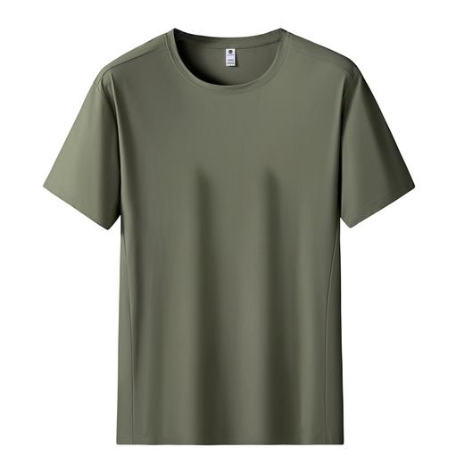 【冰丝弹力】【DK】大依优型大码短袖T恤半袖男大码潮流圆领上衣胖子休闲百搭夏装胖子 商品图4