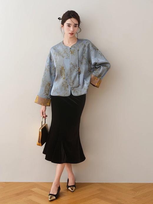 新增！可穿到160斤❗AU品牌直发【新中式天丝亚麻、桑蚕丝系列▪国风外套/马甲】超多款可选！都超级美！✅上身透气舒适，宛如工艺品，华丽精致！ 商品图9