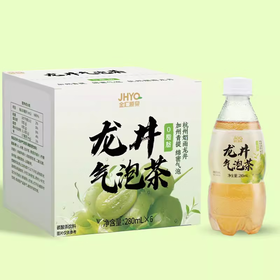 【秒杀】金汇源泉龙井气泡茶280ml*6瓶