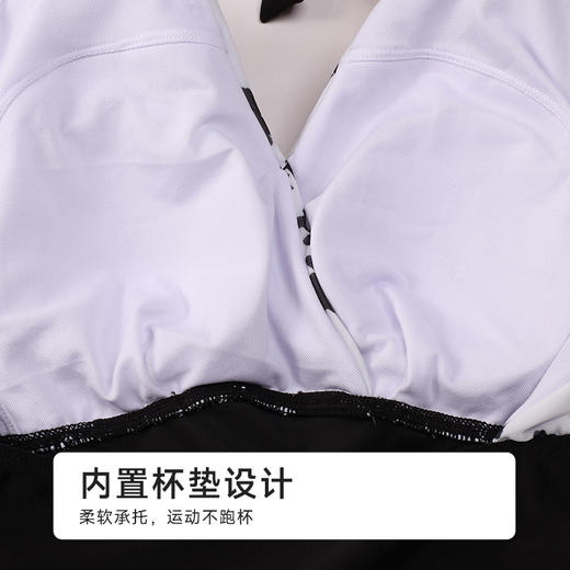 都市丽人滨海休闲女士连体泳衣薄雪纺一体式泳衣LSH1A2 商品图7