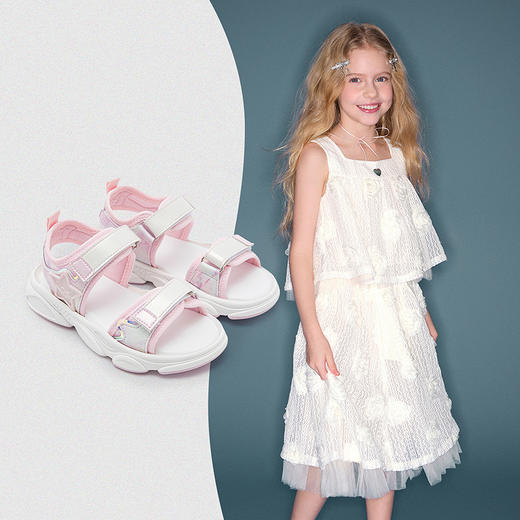 笛莎Deesha 女童童鞋2025夏新款凉鞋 商品图5