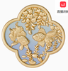 故宫 四时佳趣冰箱贴 金属冰箱贴 四季系列 创意礼物 故宫官方-连年有余款 商品缩略图0