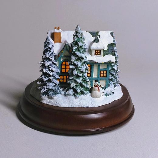 ❄️美国 Hawthorne village 霍桑村工作室出品的树脂点灯雪景微缩小屋 商品图2