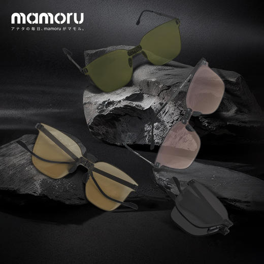 Mamoru墨镜可折叠太阳镜偏光近视防晒防紫外线超轻开车专用男女 商品图9