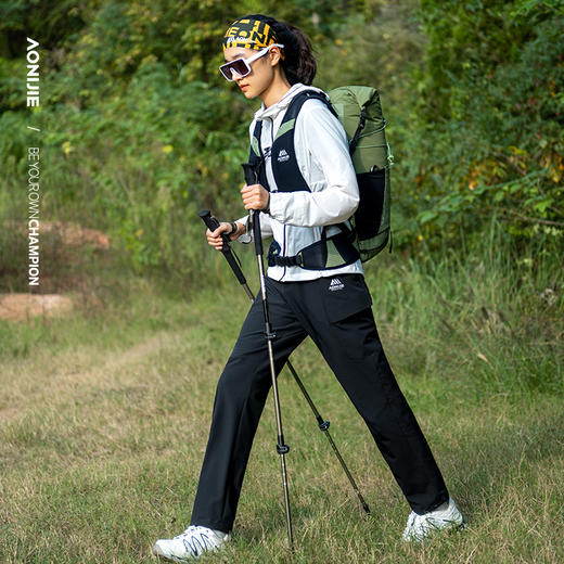 奥尼捷徒步登山杖专业户外露营铝合金爬山装备可伸缩手杖徒步杖/单根装 E4215 商品图1