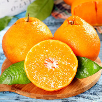 京鲜生 四川春见耙耙柑 净重5斤 单果180g起 生鲜水果柑橘桔子礼盒 商品图8