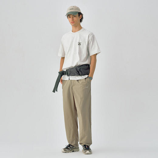 714street春夏季凉感防晒裤轻薄透气速干男士休闲裤微锥直筒长裤 商品图3