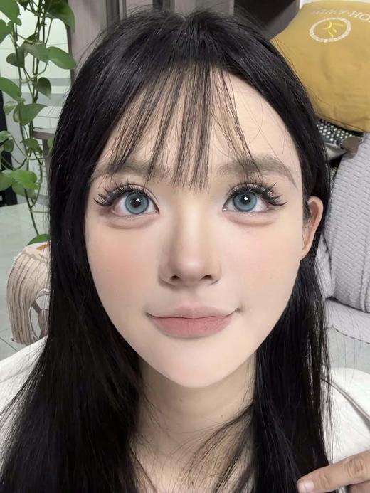 yeelens 月抛 魔镜银冰蓝 直径14.2mm着色13.3mm 商品图0