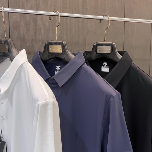 点此购买 迪桑特夏季男士竖字母短袖超冰丝速干Polo衫T恤 ggd 312513 商品图11