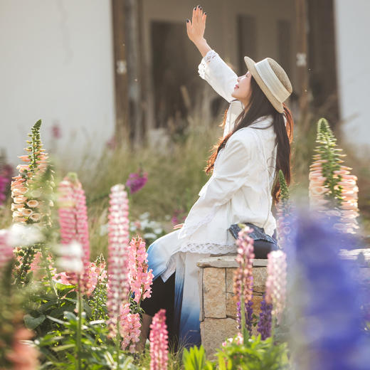 【林栖设计小店】100%棉外套2025春夏新品优雅百搭气质镂空花边小西装女1952028 商品图1