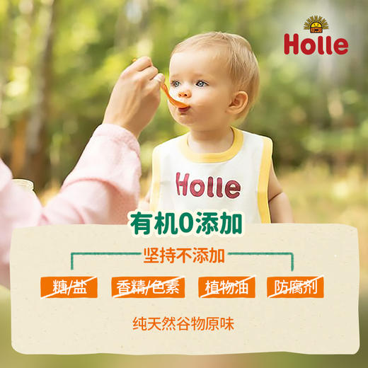 Holle（泓乐）婴幼儿有机无麸质燕麦粉 250g/盒 5月龄以上宝宝辅食有机米粉米糊 德国原装进口 效期到2027-1-11 含税价 商品图1