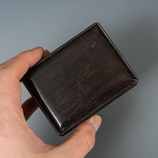 清 紫檀方形盖盒 商品图2