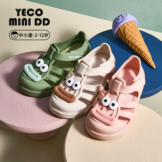 YECOMINIDD儿童可爱罗马鞋猪笼鞋男女童沙滩凉鞋YECO25-04 商品图0