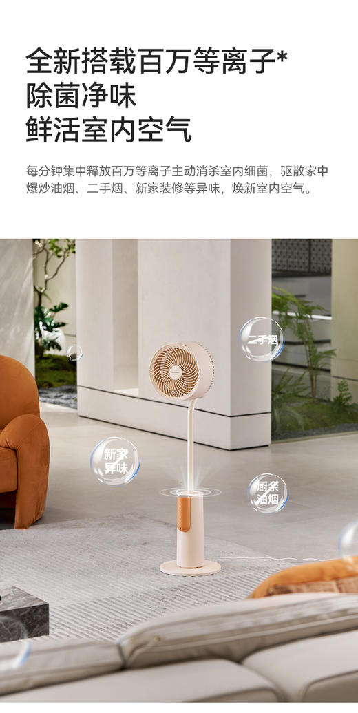 大宇智能空气循环扇F47 商品图5