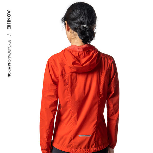 奥尼捷户外运动皮肤风衣女士防风防泼水防晒运动衣透气轻量化便捷收纳FW6225 商品图4