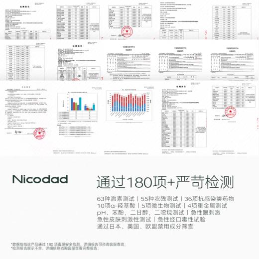 【春上新】9楼母婴生活馆 Nicodad尼可爸爸洁面沐浴泡泡新生儿婴幼儿童宝宝洗澡专用洁面洗护沐浴液350mL 活动价：98元 商品图3