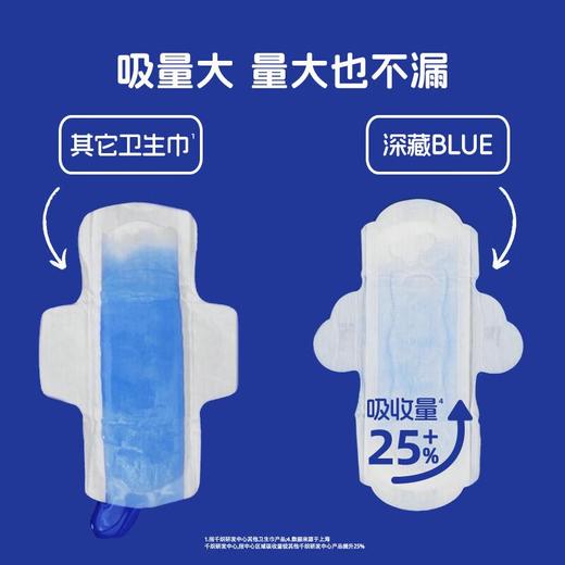 她研社深蓝BLUE棉柔夜用卫生巾290【21003469】 商品图2
