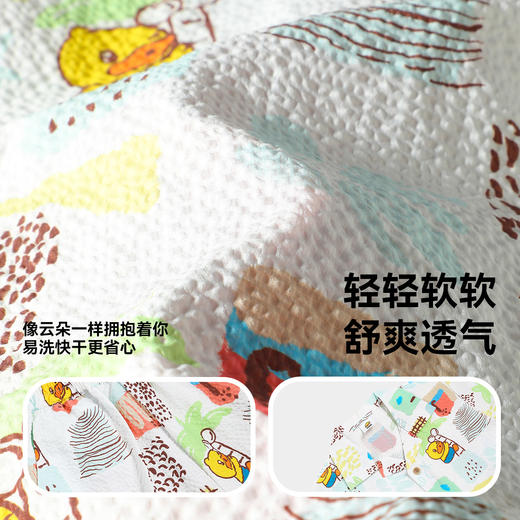 bduck小黄鸭童装夏季男童衬衫短袖夏装薄款衣服宝宝上衣儿童衬衣外套90-130 BF2609001 商品图2