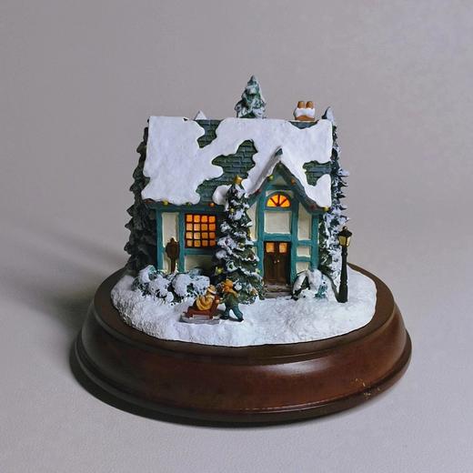 ❄️美国 Hawthorne village 霍桑村工作室出品的树脂点灯雪景微缩小屋 商品图0