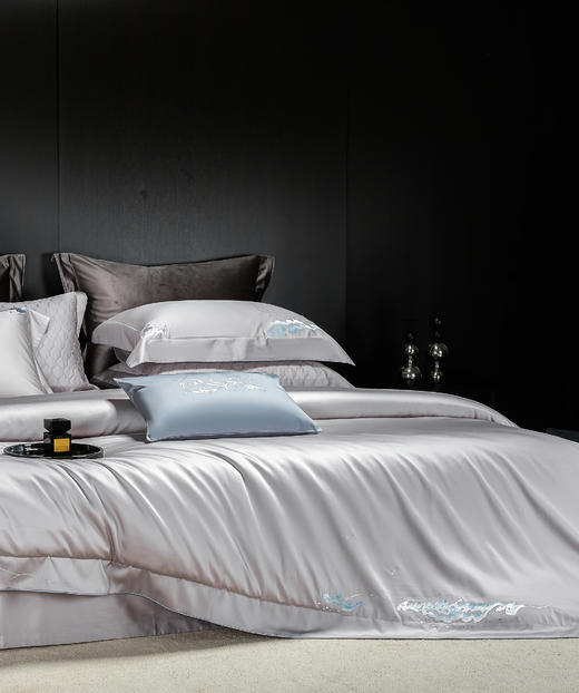 如意缎四件套-悠然海风  80S天丝棉×贡缎工艺 商品图8