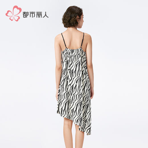 都市丽人好睡好眠女士棉质吊带裙薄40支TC拉架无袖类LHH6C2 商品图3