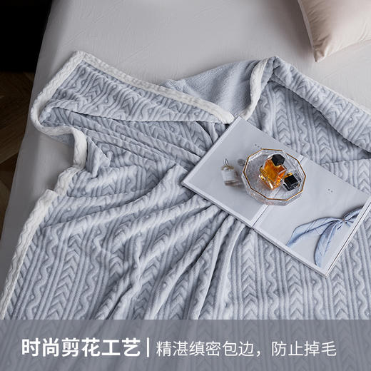 巴米乐 BNL-JF603 柔梦时尚绒毯 商品图4