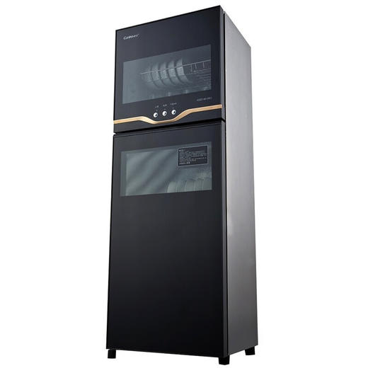 康宝（Canbo）消毒柜VA1家用 碗具 碗筷 立式消毒碗柜 上下分层 二星级高温消毒 商用大容量不锈钢消毒柜 二星级 130L 丨紫外线+高温 商品图0