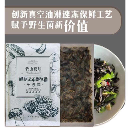 云山夏珍 鲜制云南野生干巴菌 商品图4