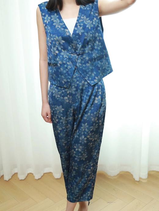 LPIUTY品牌直发！国风印花桑蚕丝系列 马甲C12TJ-99908Q/半身裙C12TJ-99908Q/上衣C12TJ-99908S/裤子C12TJ-99908K 商品图10