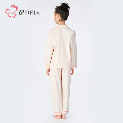都市丽人童装正价棉质长袖套装薄单面无尘棉超值精选长袖类JHH9A1 商品图3