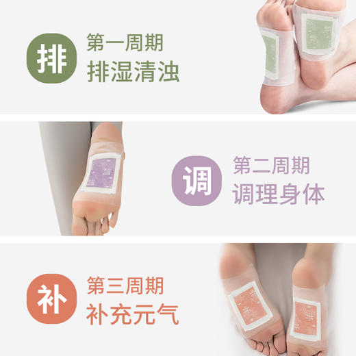 【草本养护  更健康】后辰三好艾足贴  42贴/袋 商品图2