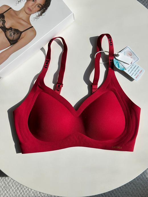 321-3 LA奶嘴内衣鸿运系列大红套装 商品图5