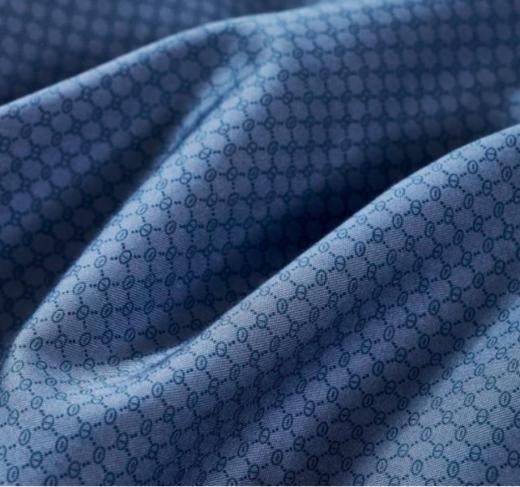 【6楼】富安娜床单四件\伊顿风尚，蓝 商品图4