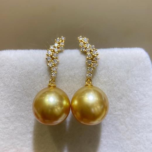 11mm-12mm金珠耳坠 商品图3