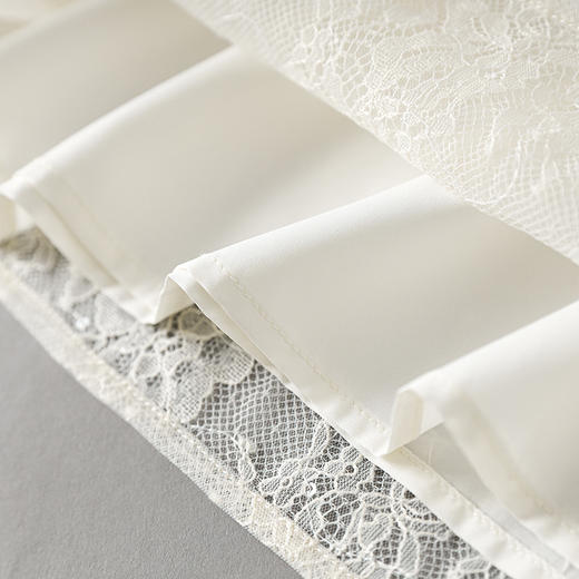 轻奢重工钉珠领网纱亮片蕾丝衫刺绣名媛春上衣WLZD2501501 商品图3