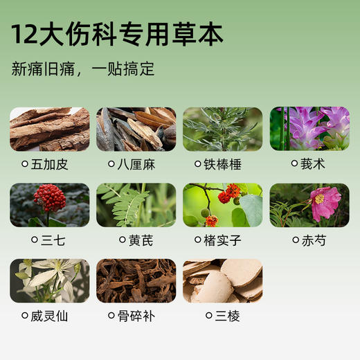 【非遗大黑膏  一贴就灵】后辰火灵丹贴（黑膏药）1盒5贴 商品图4