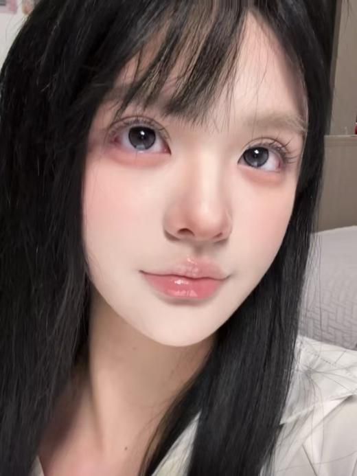 【中直径日抛】wecute-豆豆黑-14.2mm【日抛 0-800度 无525/575】 商品图2