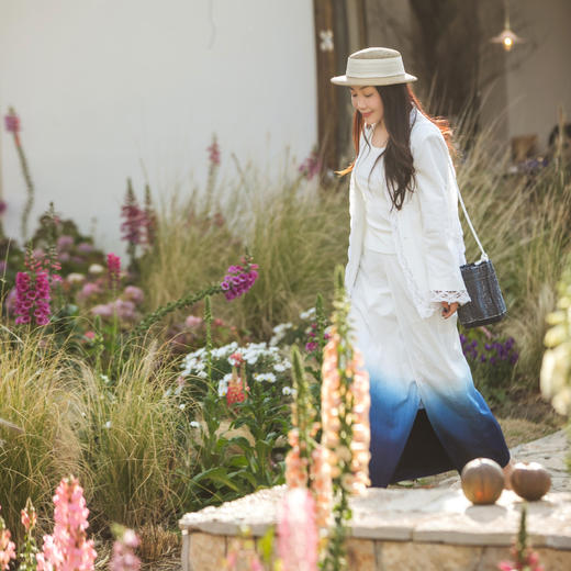 【林栖设计小店】100%棉外套2025春夏新品优雅百搭气质镂空花边小西装女1952028 商品图4