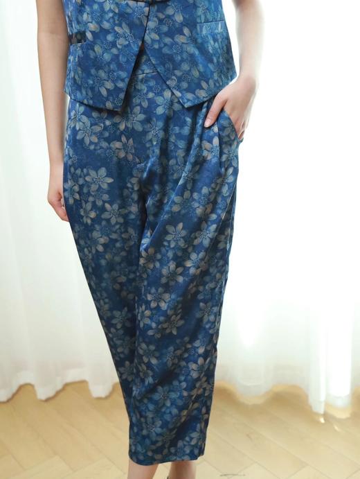 LPIUTY品牌直发！国风印花桑蚕丝系列 马甲C12TJ-99908Q/半身裙C12TJ-99908Q/上衣C12TJ-99908S/裤子C12TJ-99908K 商品图7