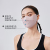 vvc护眼角防晒口罩女夏季防紫外线透气凉感3d立体显脸小遮脸面罩 商品缩略图4
