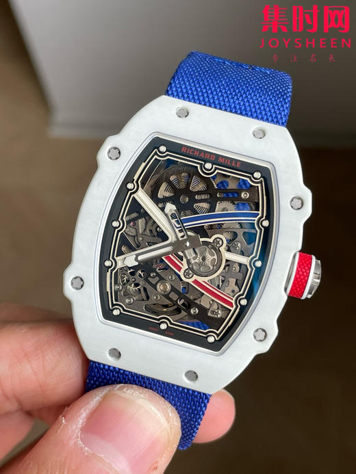 【贵重定制】只适合高端玩家
理查德米勒 RM67-02 白法国配色 天花板 【轻 薄 一体机芯会动摆轮】 商品图1