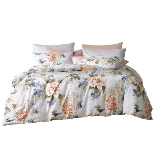 富安娜(FUANNA) 纯棉四件套-锦绣流莲203*229cm 商品图2