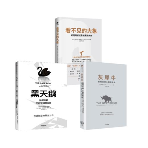 灰犀牛+黑天鹅+看不见的大象 商品图0