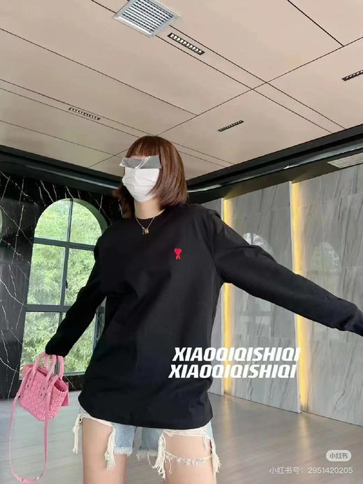 【3月27日 下午14:00 秒杀】纯原 艾米 情侣款 长袖T恤 商品图12