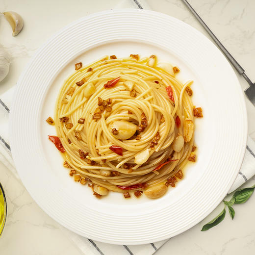 良工坊蒜香橄榄油意面154g 商品图2