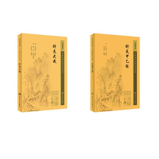 (2册)针灸甲乙经+针灸大成 商品图0
